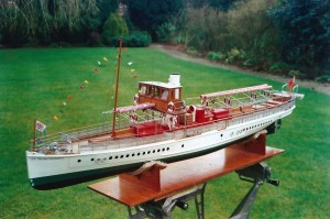model Steamship Sir Walter Scott